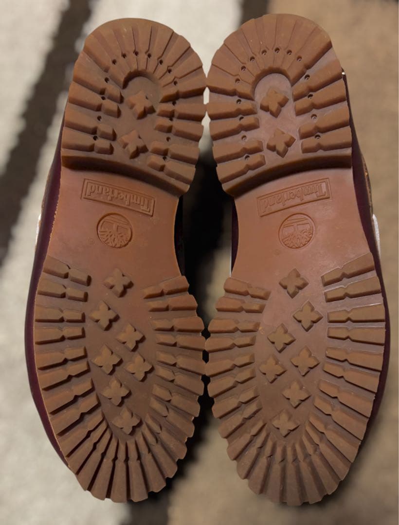 靴 Timberland 3eye burgundy