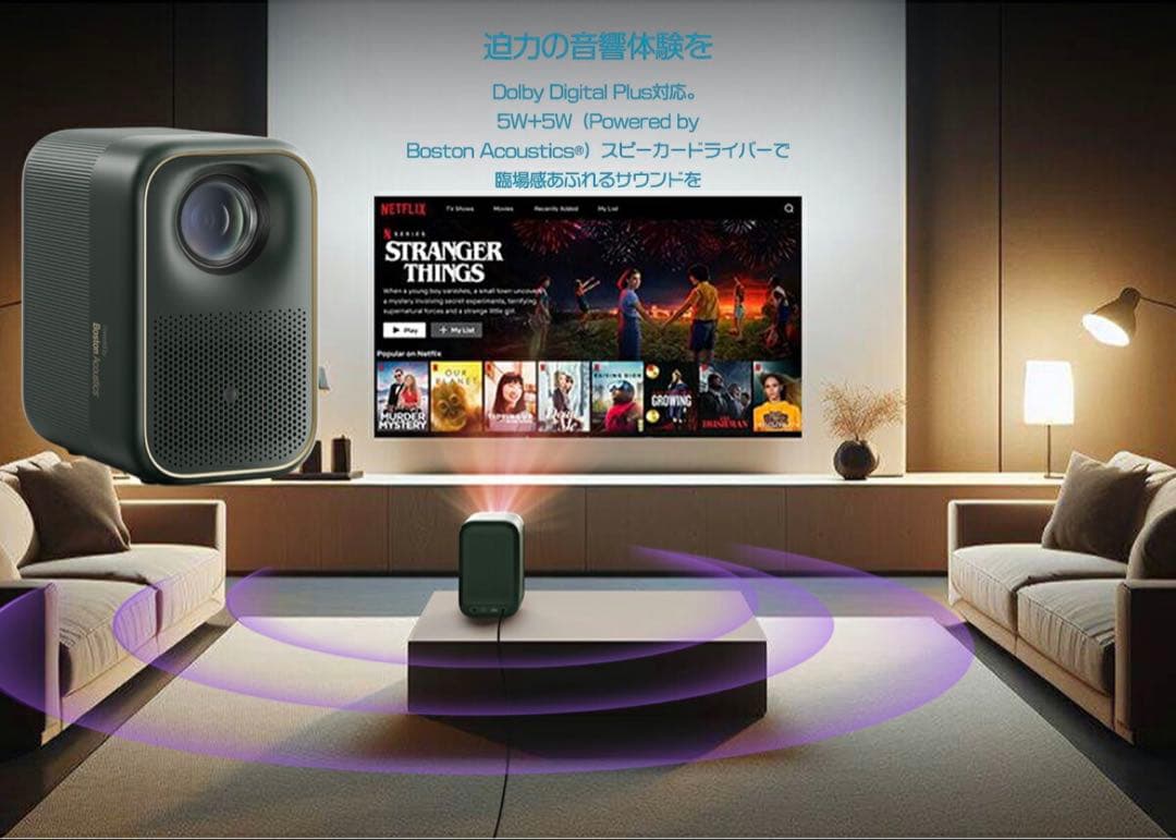 K*A様 Xming Page One プロジェクター本体 スタンド付き