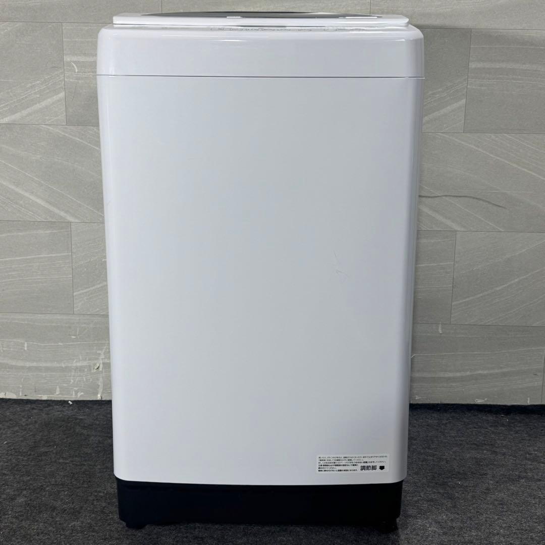 Hisense 洗濯機 7.5キロ 清掃済み 2021 ガラストップ d5197