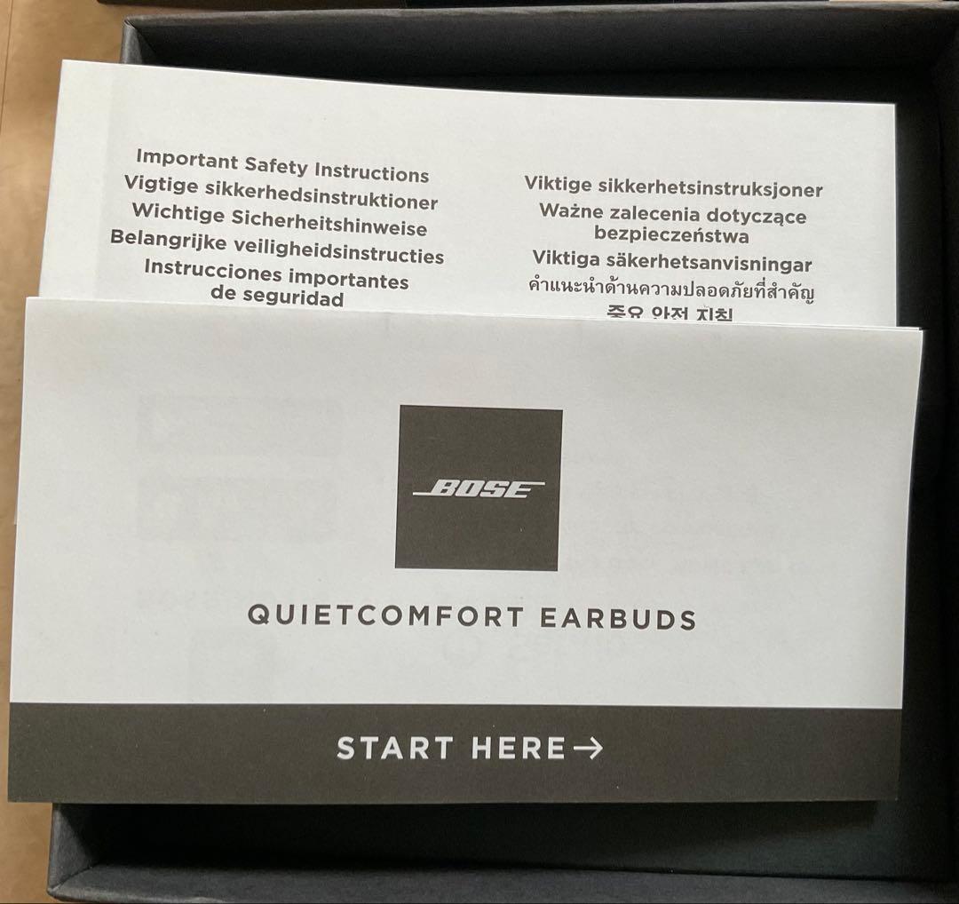 Bose Quietcomfort earburds ワイヤレス　純正