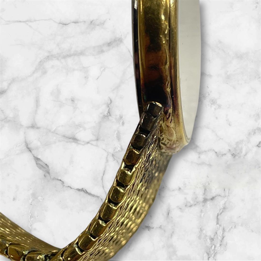 【ジャンク品】OMEGA Deville ゴールド　リューズ不良