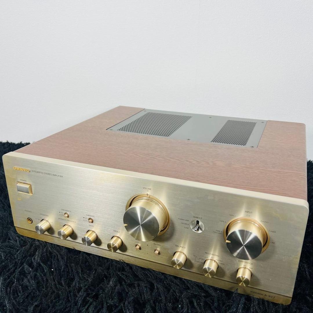 オンキョー Integra A-927 オーディオ機器 音響機器 通電確認済み