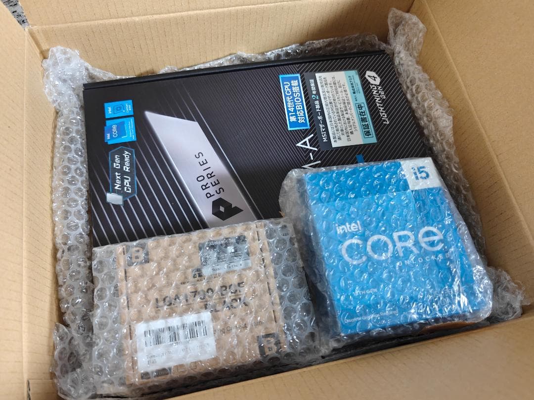 CPU MSI PRO B760M-A WIFI DDR4+i5-13600KF