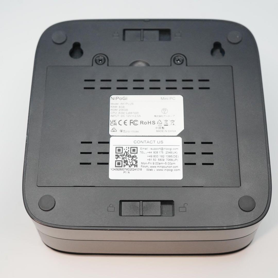 Nipogi Mini PC AK1PLUS ほぼ新品 美品 a5694