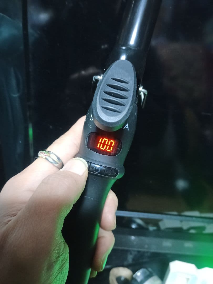 【売約済】SALONIAサロニア カールアイロン 収納ケース付き 25mm