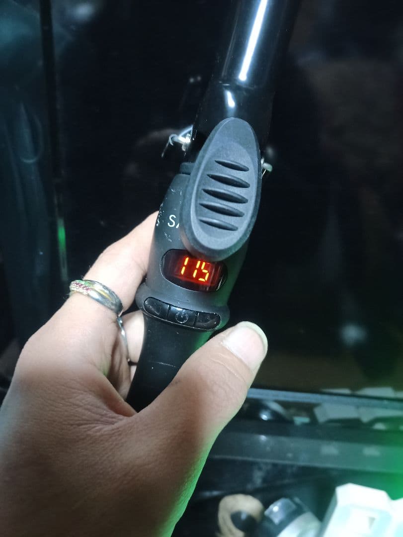 【売約済】SALONIAサロニア カールアイロン 収納ケース付き 25mm