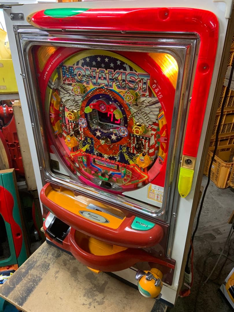 奥村　モナコ　モナキストファイヤー　レトロパチンコ　カギ付き