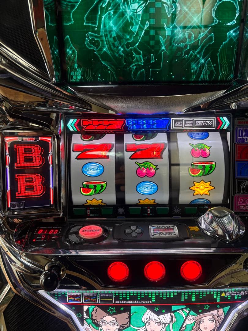 パチスロ実機　ディスクアップ 5.9号機　家庭用電源　不要機