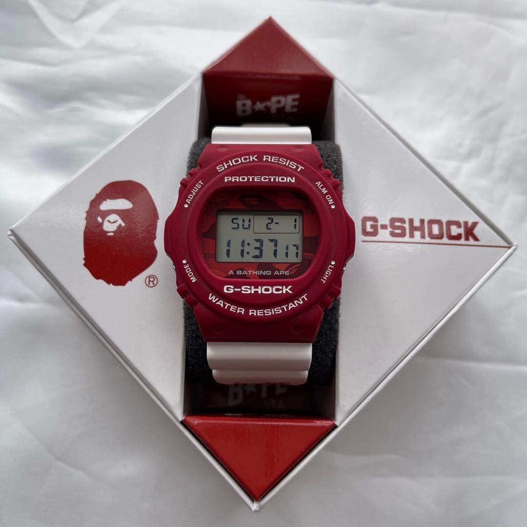 空の　アベイシングエイプコラボGショック腕時計