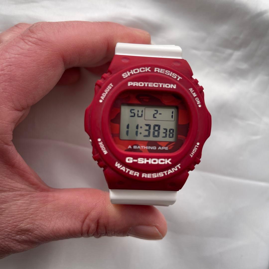 空の　アベイシングエイプコラボGショック腕時計