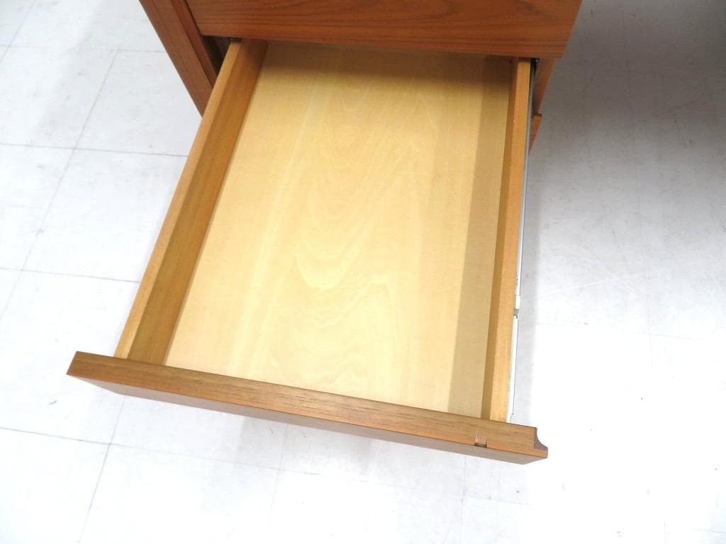 展示品　天童木工　ローズウッド　両袖デスク　両袖机　モダン　ミッドセンチュリー