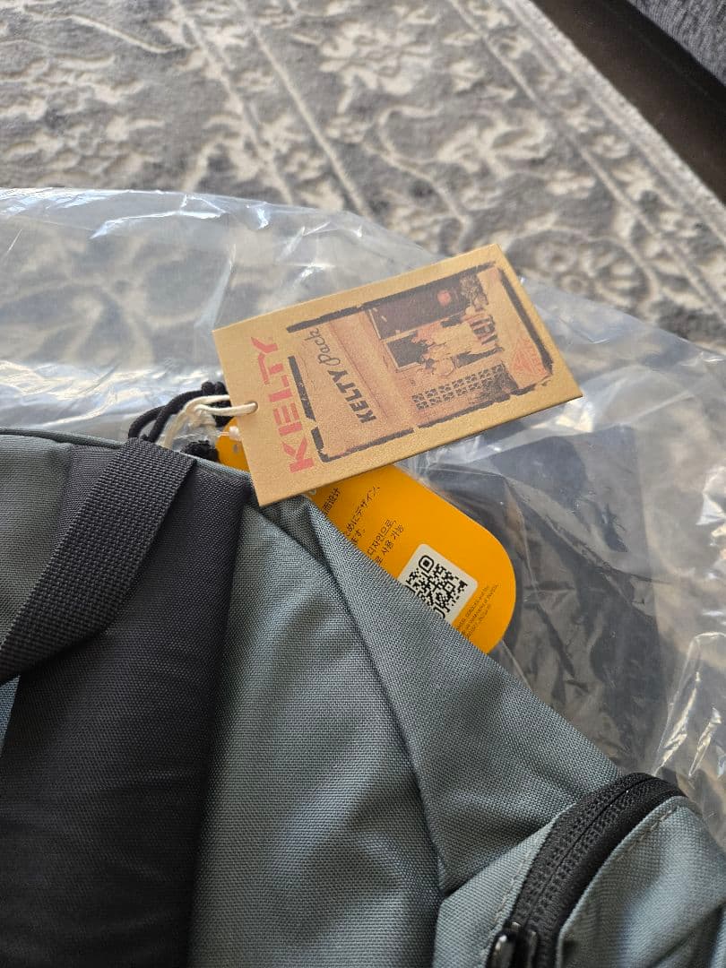 kelty　サイドポケット　ワイドデイパックリュック