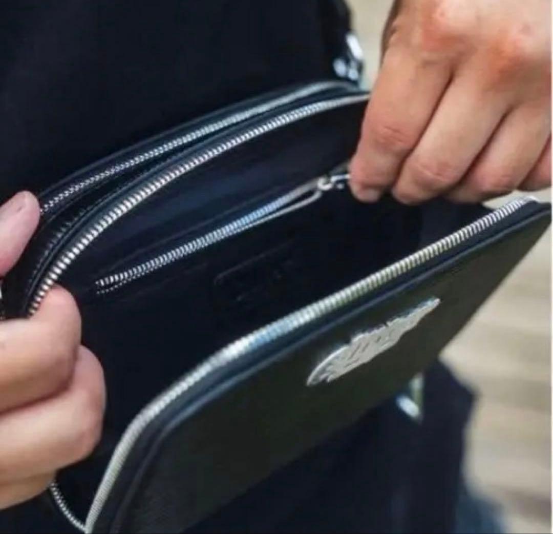 Glitter ブラック ショルダーバッグ