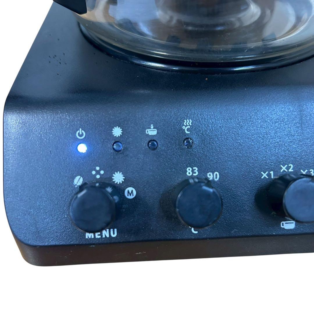 ② ツインバード 全自動コーヒーメーカー CM-D457B ブラック 3杯用