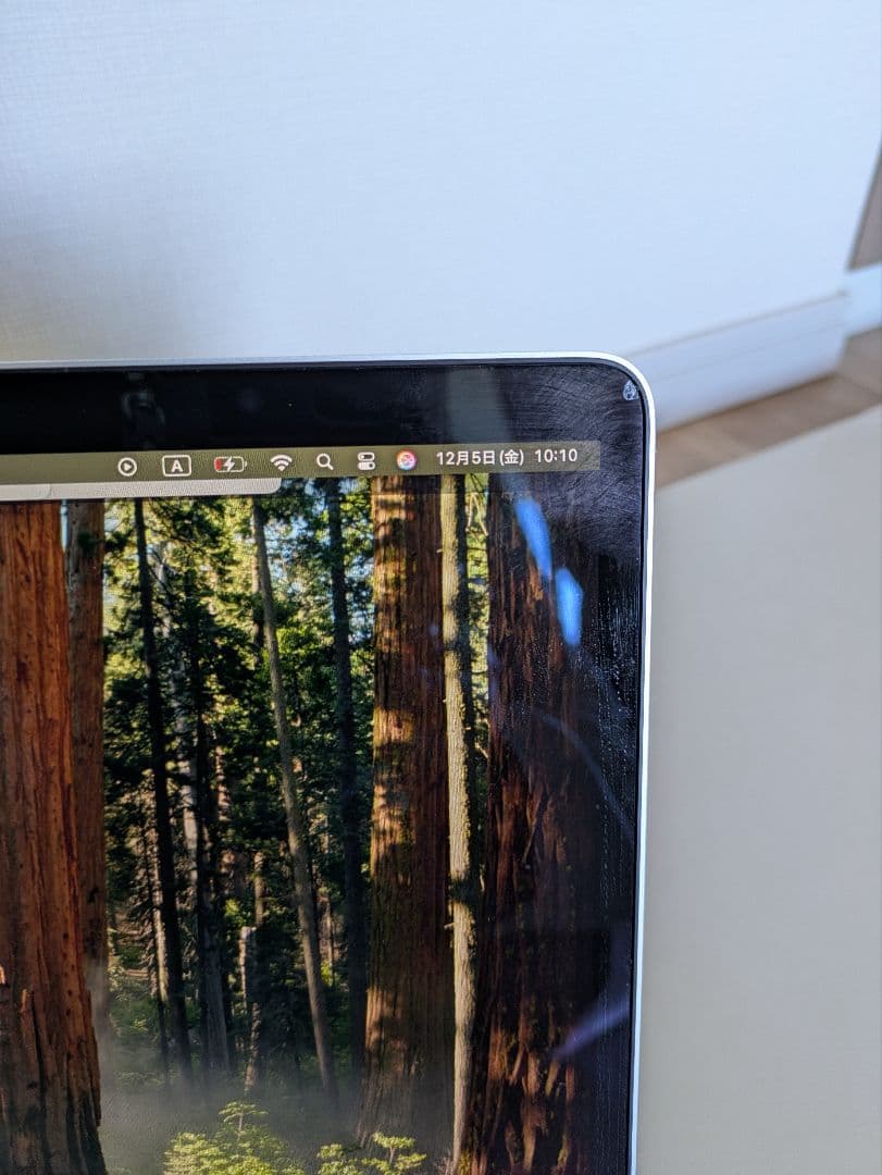 Apple M1チップ搭載13インチMacBook air シルバー 薄型