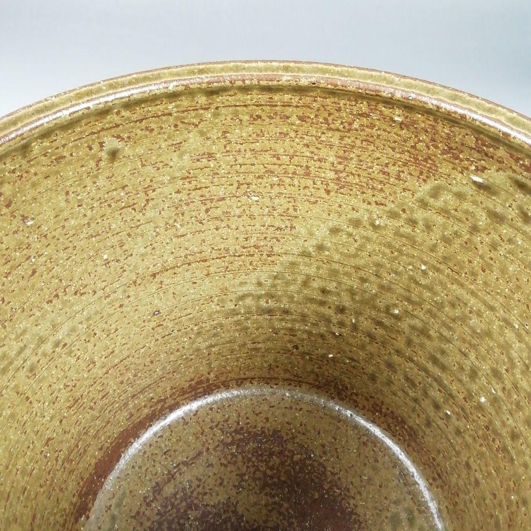 Ｗ１９３　水指　『縄簾　水指』『大石督幸 造』　共箱　茶道具