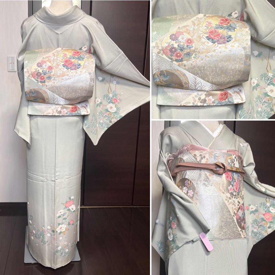 友禅　訪問着　フルセット　入学式　卒業式　お宮参り