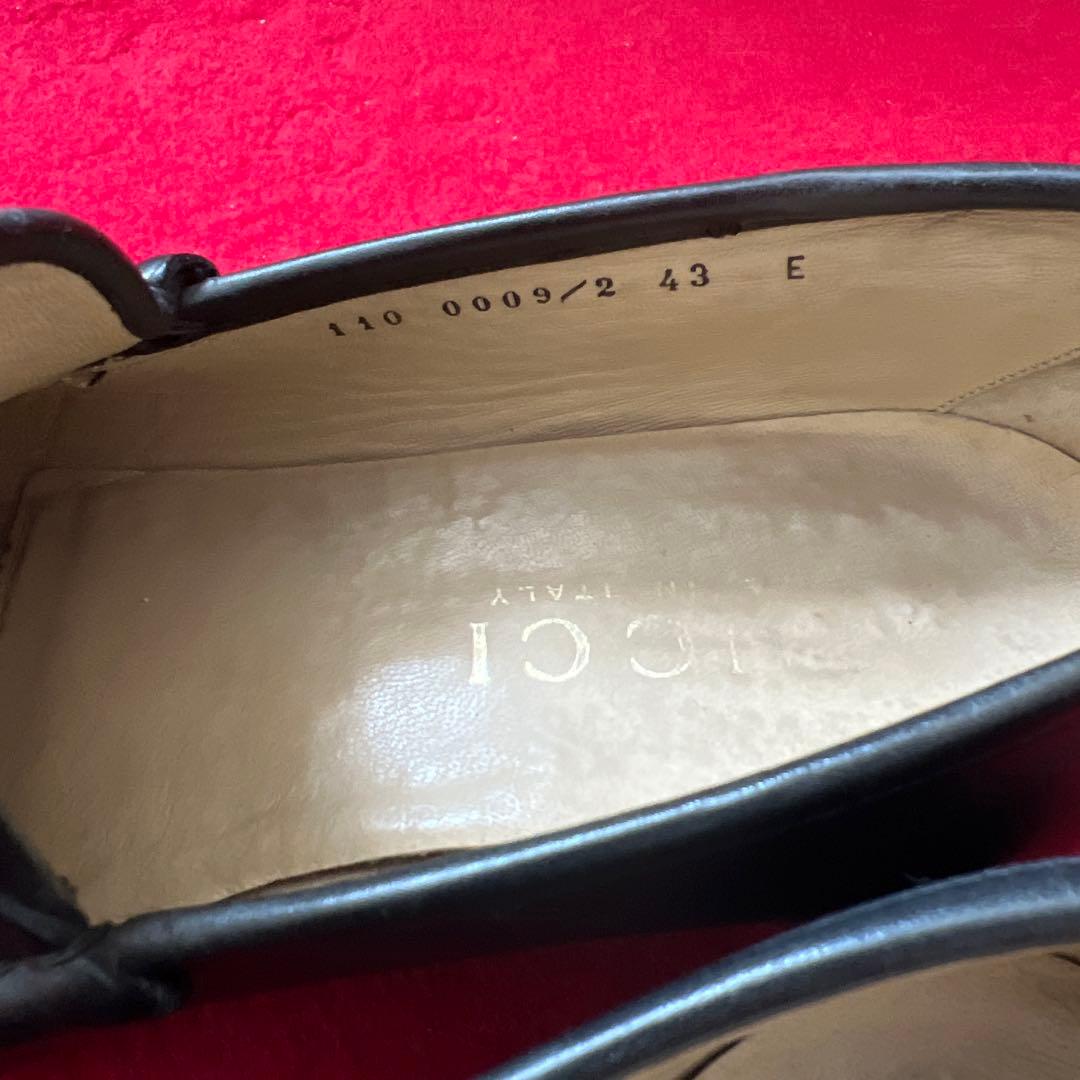 GUCCI ビットローファー 26.5 ブラック