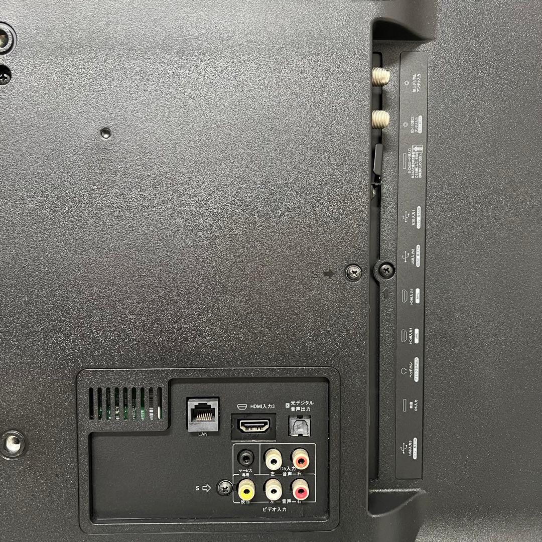 即日受渡❣️全国送料込ハイセンス50型4K液晶テレビ外付けHDD裏番組録画対応