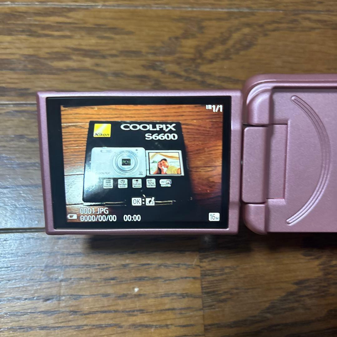 Nikon ニコン　COOLPIX S6600 ピンク　デジカメ