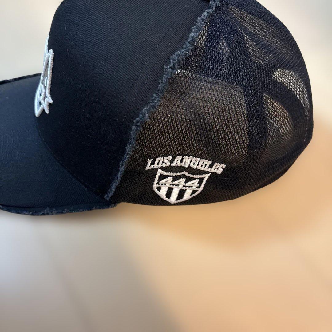 YOSHINORI KOTAKE ブラックメッシュキャップ