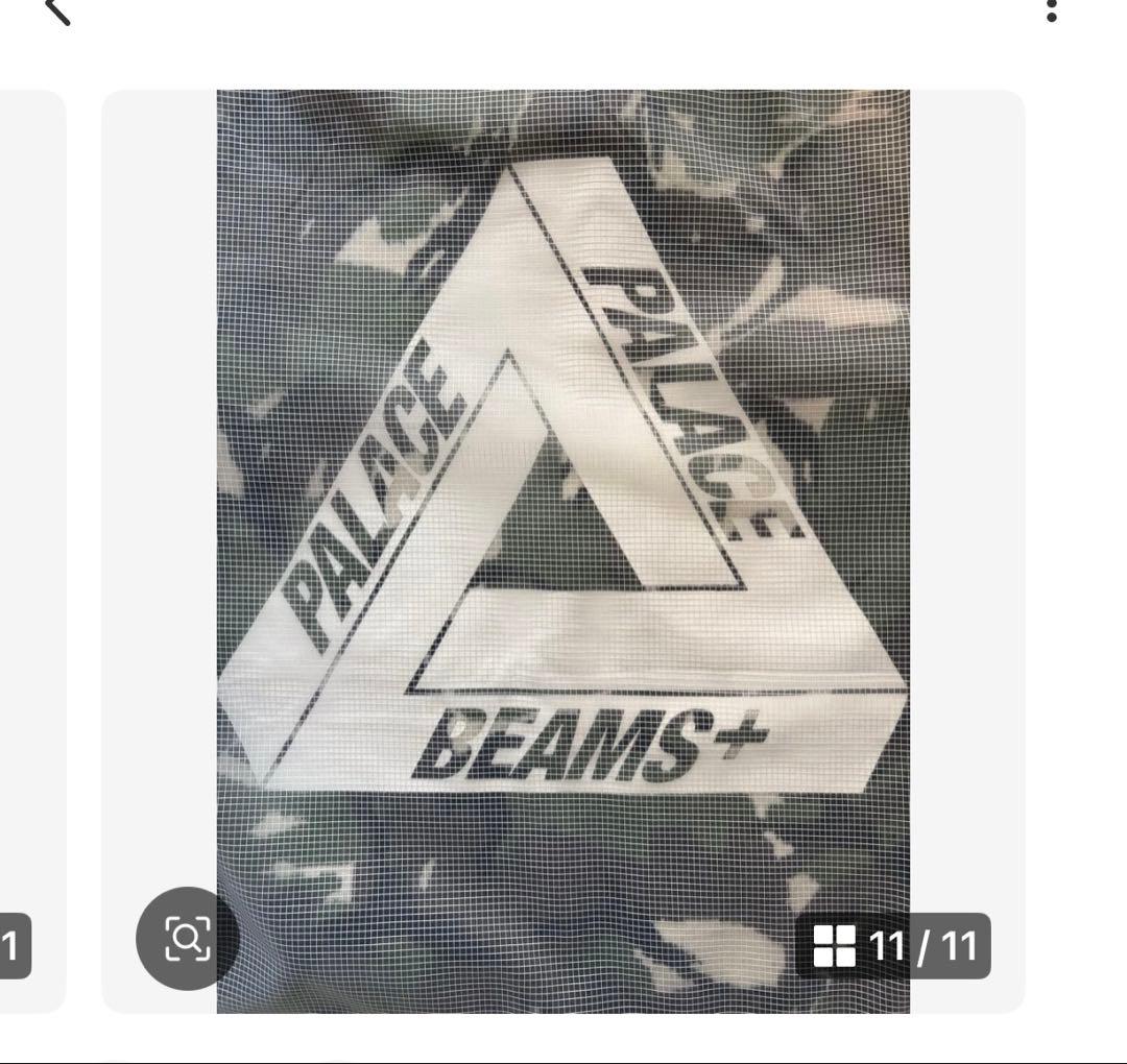 PALACE x BEAMS Plus コーチジャケット フリース