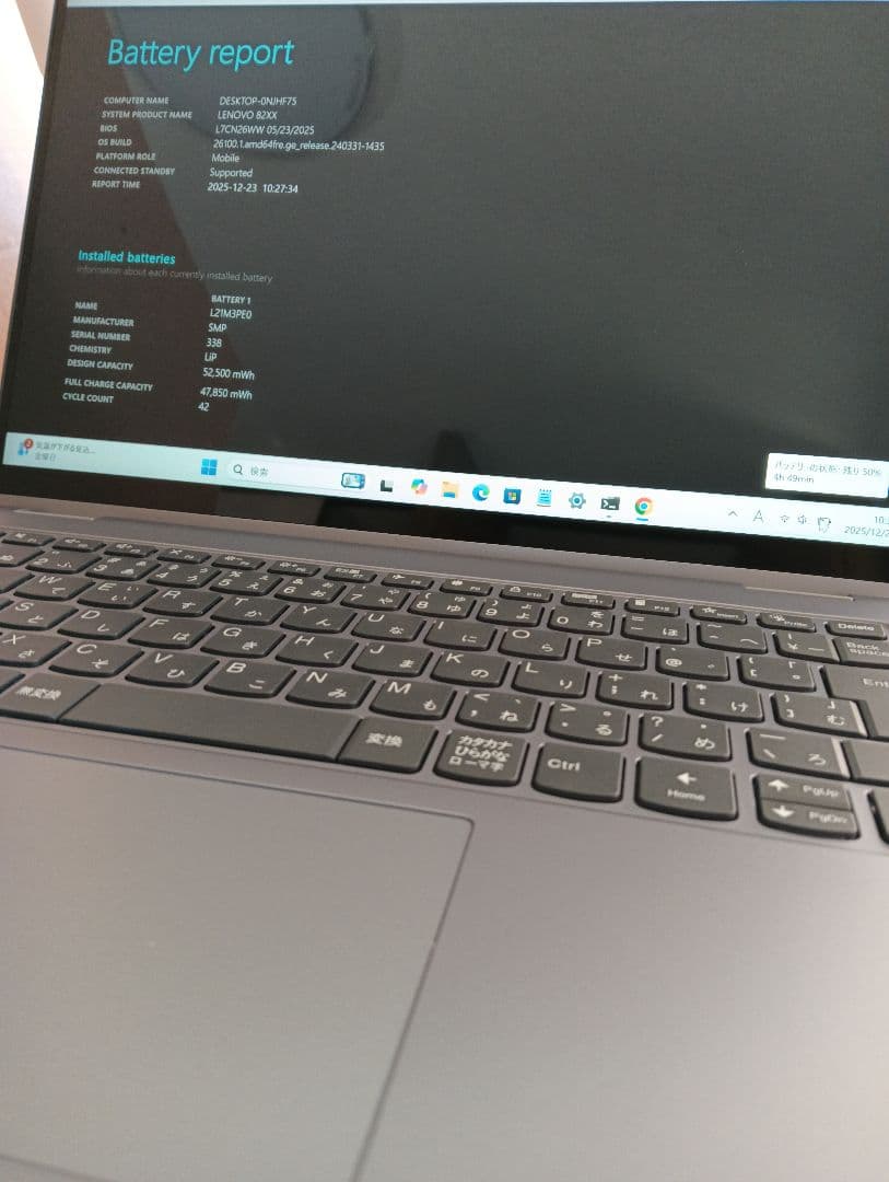 その他ノートPC本体 Lenovo Flex5 14ABR8 Ryzen5 7530U