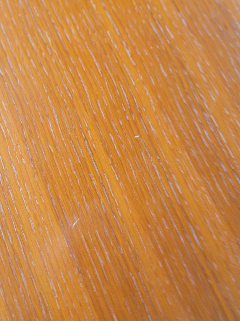 フクダクラフト　90年代 天然木円卓　折りたたみ　モダン ラウンド ローテーブル