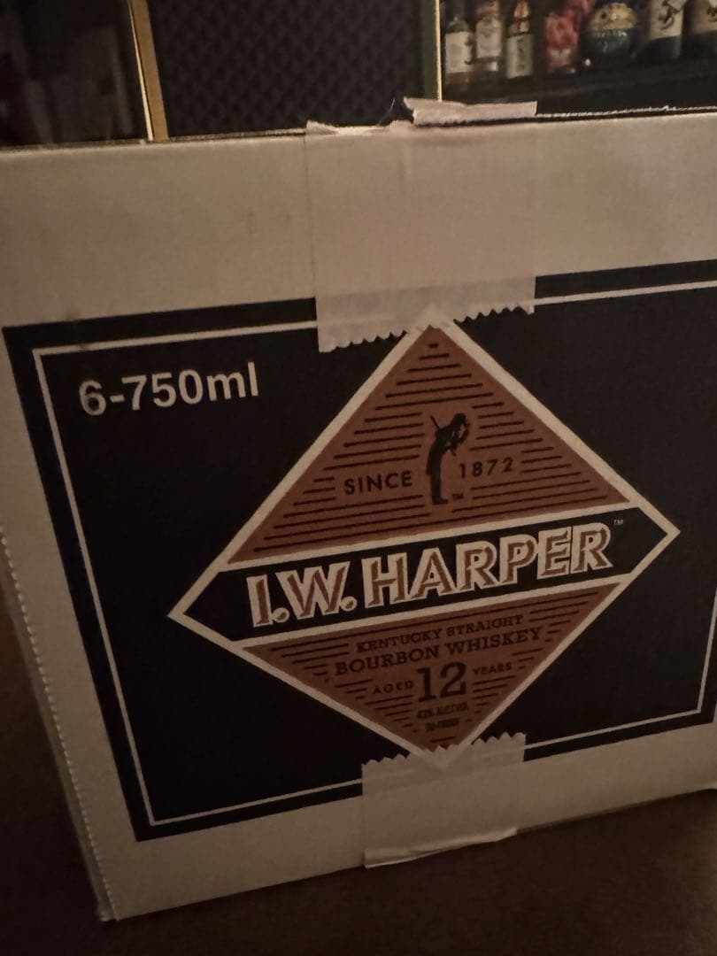 新品未開封I.W.HARPER. 12年　12本セット