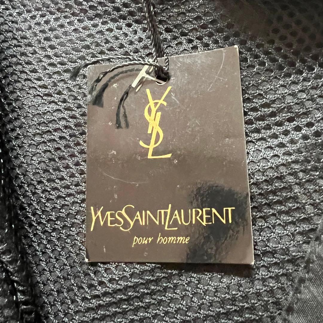 Yves Saint Laurent 黒 ナイロンジャケット 未使用タグ付き
