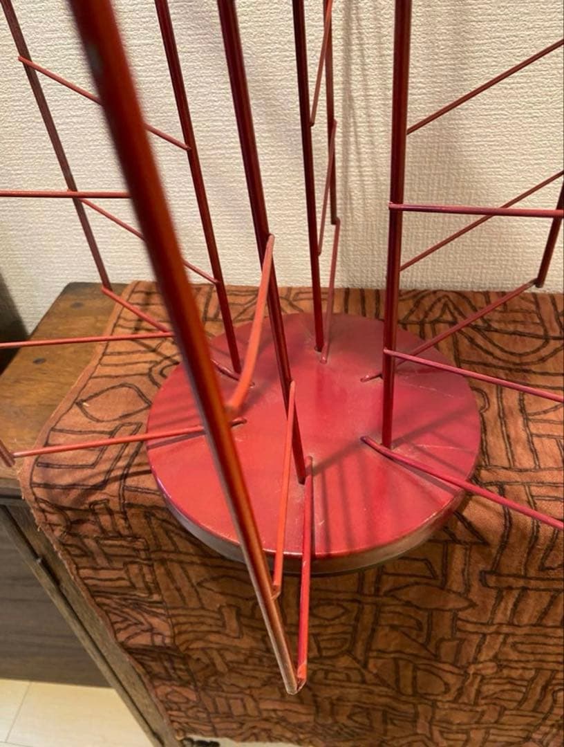 什器　回転ラック1台 古道具