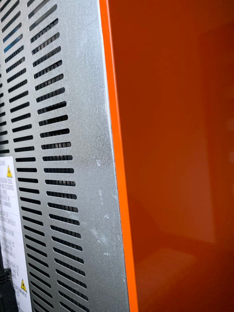 SMEG オレンジ冷蔵庫 アメリカンレトロスタイル