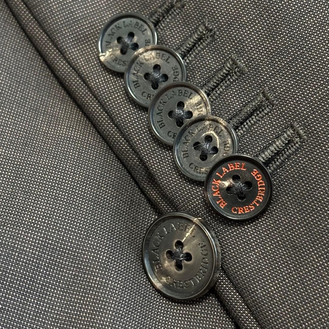 美品✨ブラックレーベルクレストブリッジ×カノニコ 3ピース セットアップ スーツ