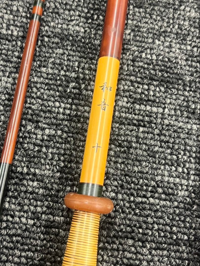 カーボン へら竿 和音 十尺 籐巻