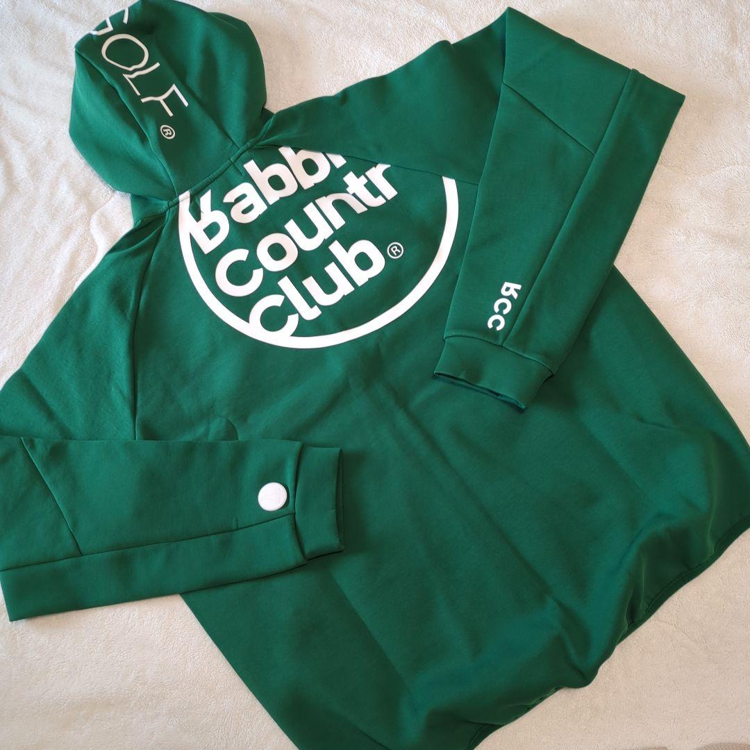 【新品タグ付】 #FR2 GOLFジップアップスウェットパーカー グリーン