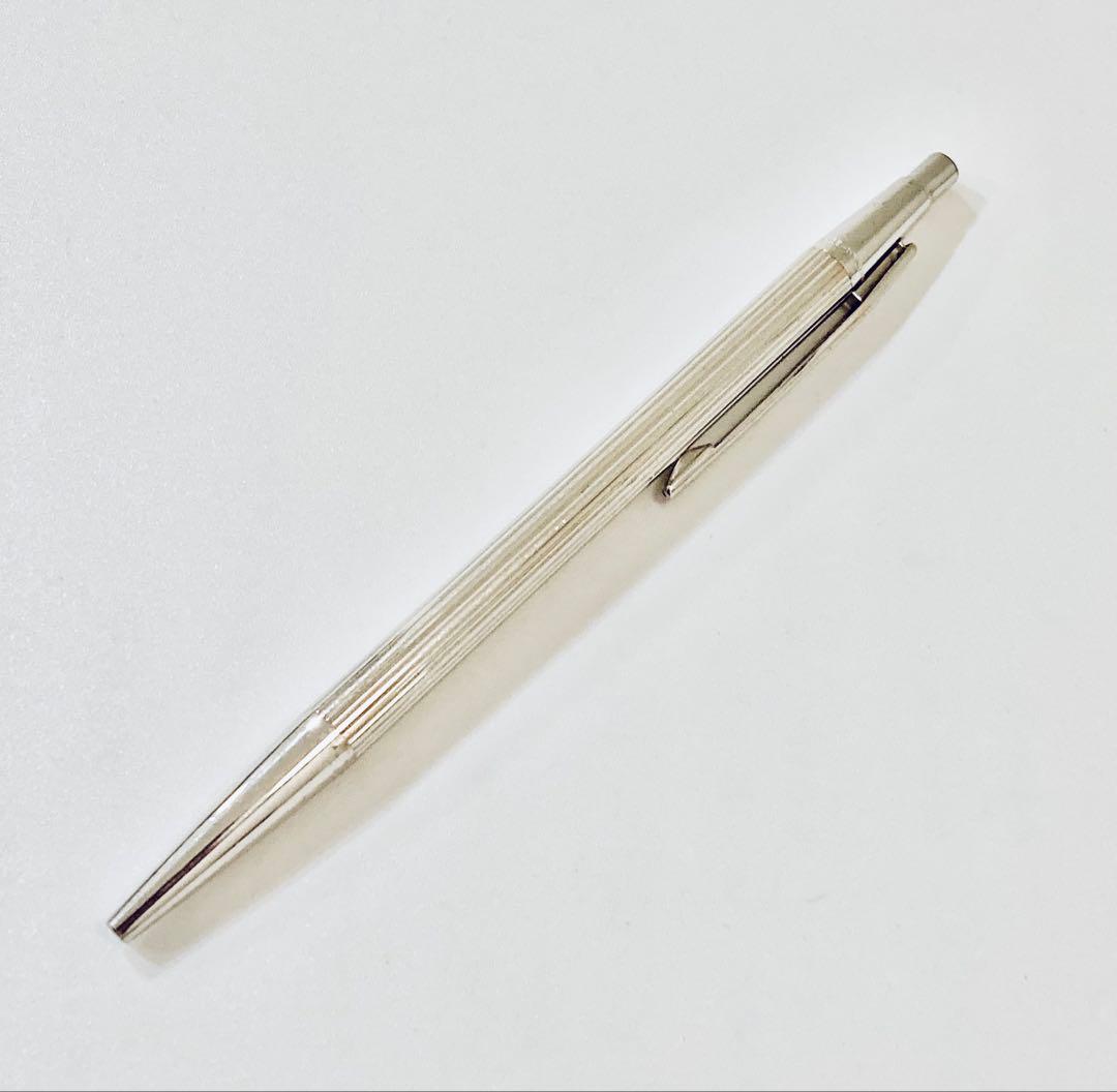 プラチナ仕上げ◆モンブラン高級ボールペン ノブレスMONTBLANC 1970s