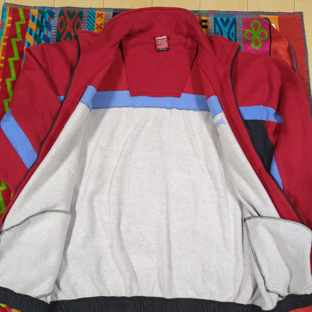 pellepelle 赤 グレー セットアップ2XL