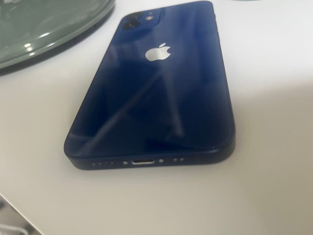 iPhone12mini 256G ブルー バッテリー99% 箱あり