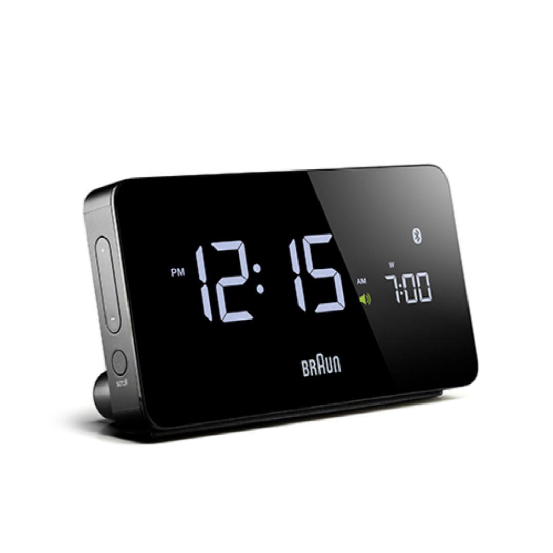 【廃盤】BRAUN BNC020BK-2 ブラック Bluetooth置時計