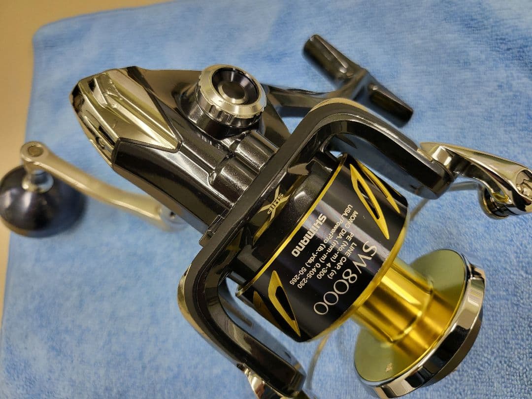シマノ 13ステラSW 8000HG(箱無し) リブレ PEライン2種類付き