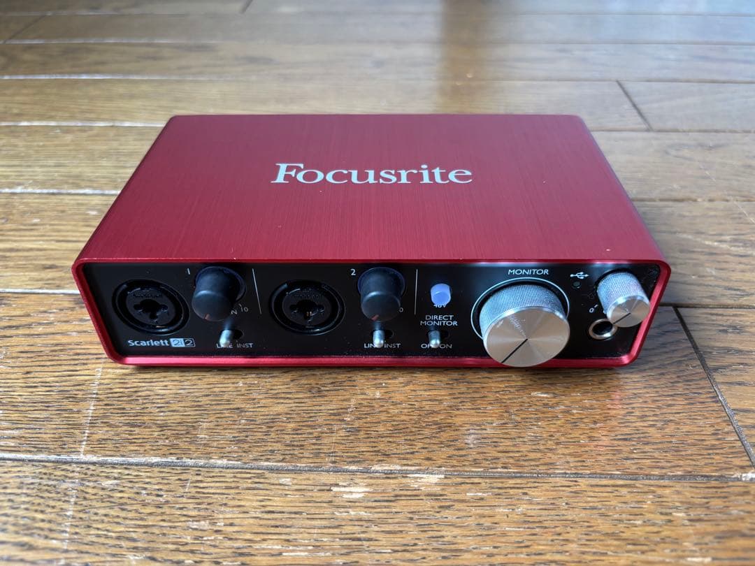 【美品】Focusrite Scarlett 2i2 オーディオインターフェース