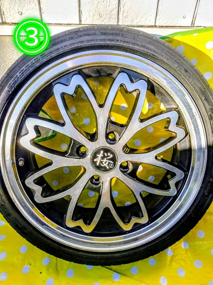 リ*ク様 R-PRIDE(アールプライド) 和道桜 16インチ タイヤホイールセ