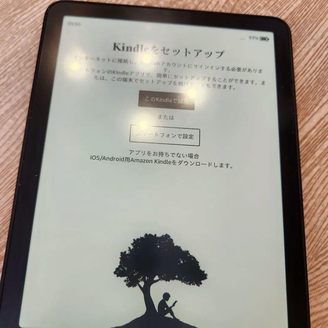 第12世代　Kindle Paperwhite 防水　快適に読書可能　①