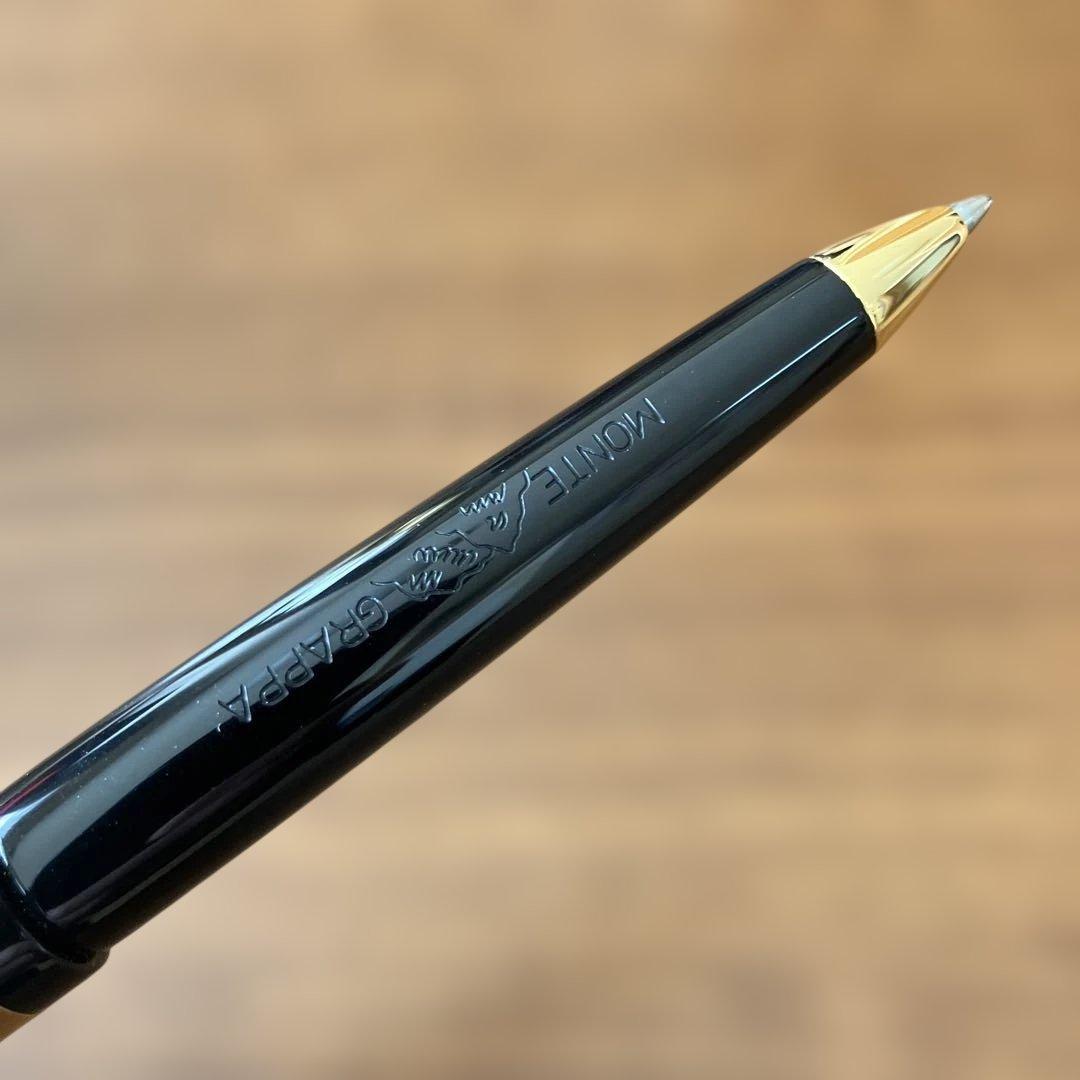 【未使用品】モンテグラッパ ヴェネツィア ブラック ボールペン
