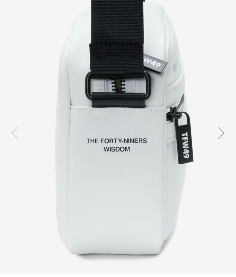 ゴルフバッグ・キャディバッグ TFW49 LUXURY LEATHER SHOULDER BAG WHITE