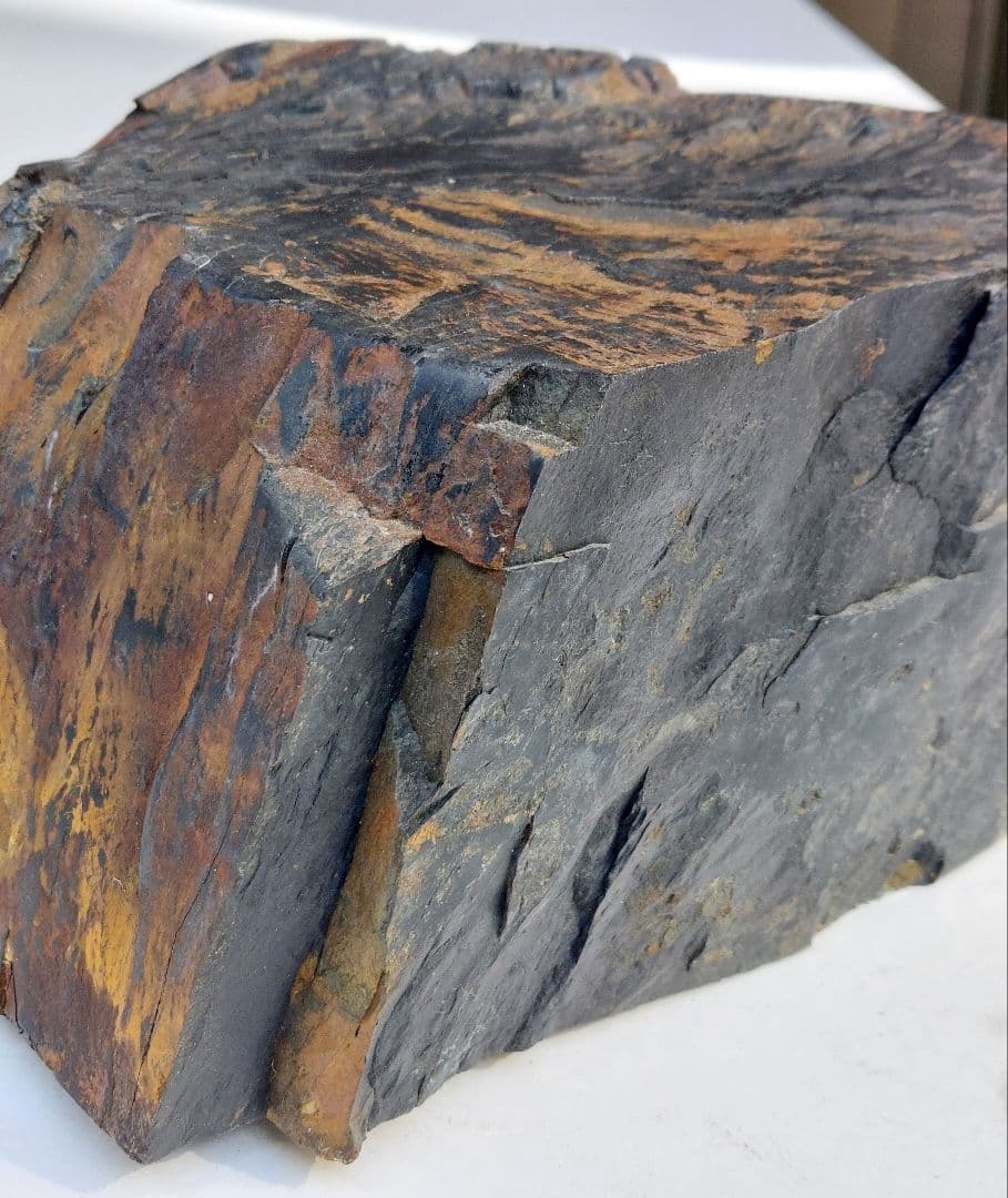 龍渓石 原石 信州辰野横川産 水石 鑑賞石 天然石 自然石 飾り石 龍渓硯