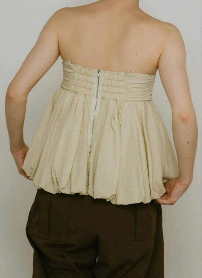 【knuth marf】クヌースマーフ/2way peplum tops