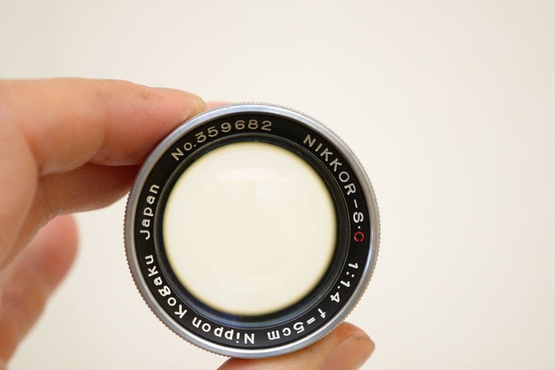 Nikon S2 レンジファインダーカメラ 革ケース付き