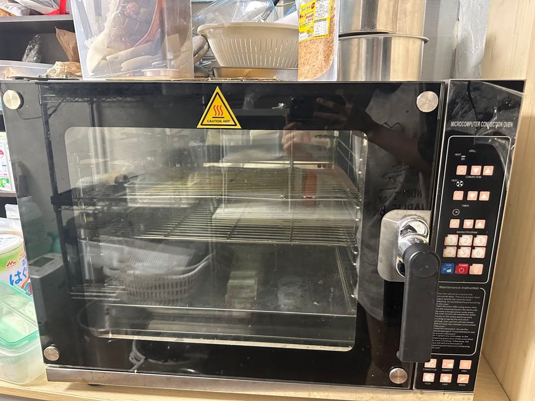 ビルトインオーブン ステンレス製