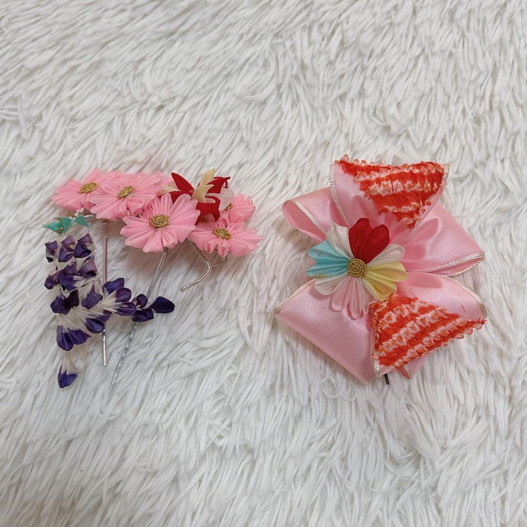 七五三 7歳 女の子 着物 髪飾り セット 5歳